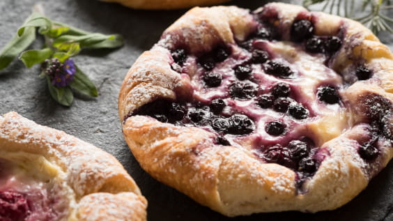 blueberry pie