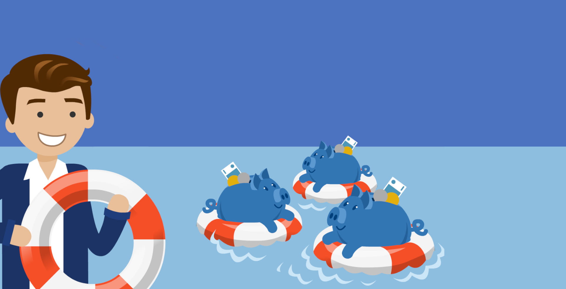 Waste in water